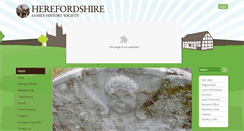 Desktop Screenshot of herefordshirefhs.org.uk