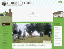 Tablet Screenshot of herefordshirefhs.org.uk